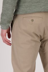 Beige chino met elastische taille en striklint van ONLY & SONS voor Heren