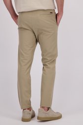 Beige chino met elastische tailleband en striklint van ONLY & SONS voor Heren