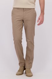Detail van Beige chino - New York - Slim fit  door Brassville voor Heren