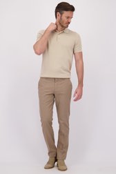 Voorkant van Beige chino - New York - Slim fit  door Brassville voor Heren