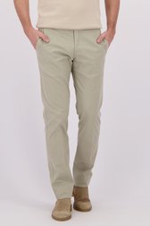 Detail van Beige chino - Vancouver - Regular fit door Brassville voor Heren