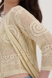 Beige gehaakte cardigan van JDY voor Dames