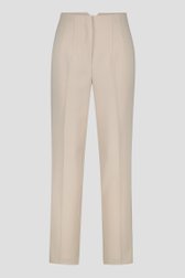 Beige geklede broek van More & More voor Dames