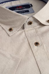 Photo produit 1 de Beige gestreept hemd - Regular fit de Dansaert Blue pour Hommes