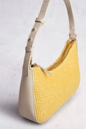 Beige gevlochten handtas van Liberty Island voor Dames