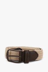 Beige gevlochten riem van Jefferson voor Heren