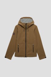 Productfoto 1 van Beige jas met kap door Superdry voor Heren