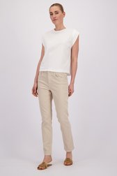 Extra foto 1 van Beige jeans - Tammy - Straight fit door Liberty Island Denim voor Dames