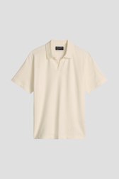 Productfoto 1 van Beige katoenen polo door Marc O'Polo voor Heren