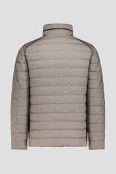 Productfoto 2 van Beige licht gewatteerde jas met visgraatmotief door Gate One voor Heren