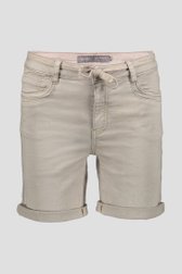 Beige short met striklint van Geisha voor Dames
