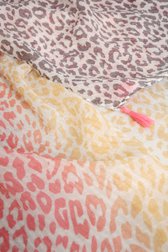 Productfoto 1 van Beige sjaal met luipaardprint door Modeno voor Dames