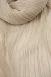 Beige sjaal met plooitjes van Liberty Island voor Dames