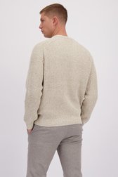 Achterkant van Beige trui met ronde hals door Only & Sons voor Heren