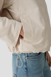 Detail van Beige vestje met uitneembare voering door Opus voor Dames
