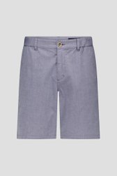 Bermuda bleu avec taille élastique de Dansaert Blue pour Hommes