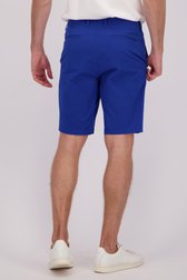 Bermuda bleu en coton stretch de Dansaert Blue pour Hommes