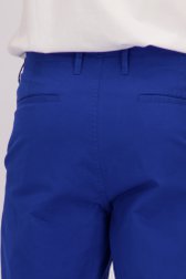 Bermuda bleu en coton stretch de Dansaert Blue pour Hommes
