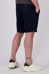 Bermuda bleu marine avec taille élastique de Ravøtt pour Hommes