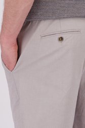 Bermuda gris avec taille élastique de Dansaert Blue pour Hommes