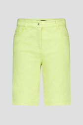 Bermuda jaune de Claude Arielle pour Femmes