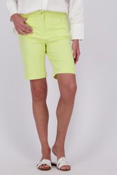 Bermuda jaune de Claude Arielle pour Femmes