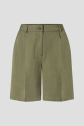 Bermuda kaki avec taille élastique de More & More pour Femmes