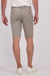 Bermuda met fijn groen driehoekpatroon van Brassville voor Heren