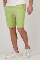 Bermuda vert clair en coton stretch  de Dansaert Blue pour Hommes