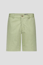 Bermuda verte avec taille élastique de Dansaert Blue pour Hommes