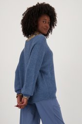 Blauw fijngebreid truitje van Geisha voor Dames