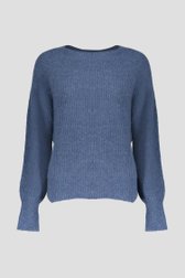 Blauw fijngebreid truitje van Geisha voor Dames