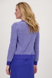 Blauw gemêleerde cardigan van Liberty Loving nature voor Dames