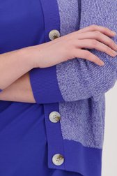 Blauw gemêleerde cardigan van Liberty Loving nature voor Dames