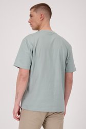 Blauw-grijs T-shirts met ronde hals van ONLY & SONS voor Heren