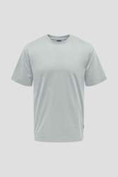 Blauw-grijs T-shirts met ronde hals van ONLY & SONS voor Heren