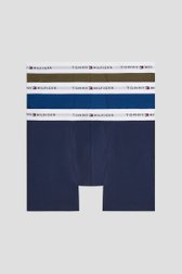 Productfoto 1 van Blauw-groene boxershorts - Set van 3 door Tommy Hilfiger voor Heren