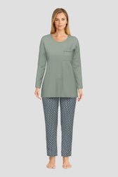 Blauw-groene pyjamaset van Götzburg voor Dames