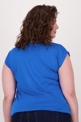 Blauw T-shirt  van Only Carmakoma voor Dames