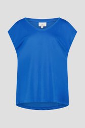 Blauw T-shirt  van Only Carmakoma voor Dames