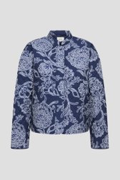 Productfoto 1 van Blauw vestje met bloemenprint door JDY voor Dames