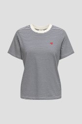 Blauw-wit gestreept T-shirt van JDY voor Dames