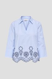 Productfoto 1 van Blauw-wit gestreepte blouse door JDY voor Dames