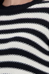 Blauw-wit gestreepte trui van More & More voor Dames