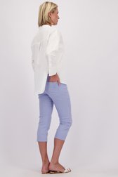 Achterkant van Blauwe 7/8 legging met jeanslook door Claude Arielle voor Dames