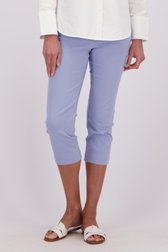Detail van Blauwe 7/8 legging met jeanslook door Claude Arielle voor Dames
