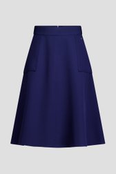 Productfoto 1 van Blauwe A-lijn rok  door Claude Arielle voor Dames