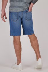 Blauwe bermuda in denim van Ravøtt voor Heren