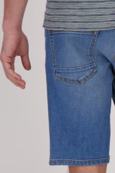 Blauwe bermuda in denim van Ravøtt voor Heren