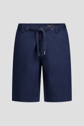 Productfoto 1 van Blauwe bermuda met elastische taille door Ravøtt voor Heren
